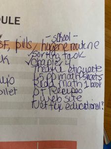 Schedule