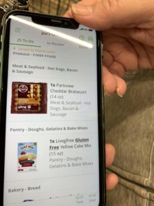 Instacart shopping